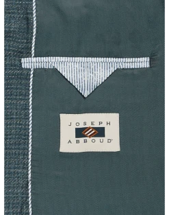 Joseph Abboud Slim Fit Sport Coat, Blue And Green Textured -Joseph Abboud Store MW40 15P4 70 JOSEPH ABBOUD BLUE GREEN TEXTURED ALT2