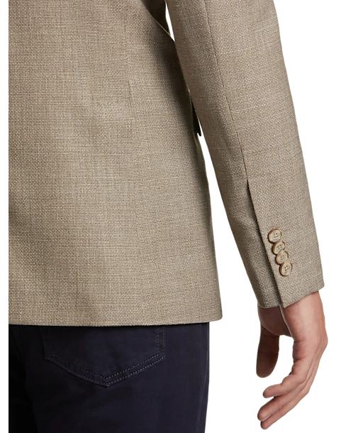 Joseph Abboud Slim Fit Sport Coat, Textured Tan 4 Joseph Abboud Slim Fit Sport Coat, Textured Tan - Image 2