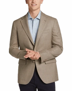 Joseph Abboud Slim Fit Sport Coat, Textured Tan