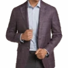 Joseph Abboud Slim Fit Sport Coat, Berry Plaid -Joseph Abboud Store MW40 15TP 07 JOSEPH ABBOUD BERRY PLAID MAIN