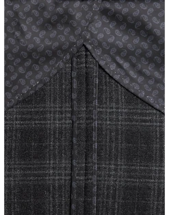 Joseph Abboud Modern Fit Sport Coat, Charcoal Plaid -Joseph Abboud Store MW40 15ZR 66 JOSEPH ABBOUD CHARCOAL PLAID ALT5