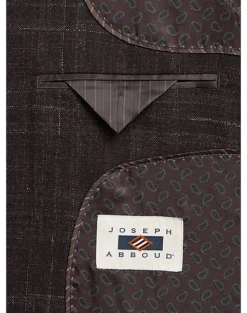 Joseph Abboud Slim Fit Sport Coat, Burgundy Plaid -Joseph Abboud Store MW40 165C 60 JOSEPH ABBOUD BURGUNDY PLAID ALT2