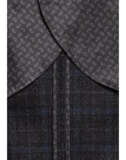 Joseph Abboud Slim Fit Sport Coat, Charcoal Windowpane Plaid -Joseph Abboud Store MW40 165W 66 JOSEPH ABBOUD CHARCOAL WINDOWPANE ALT5