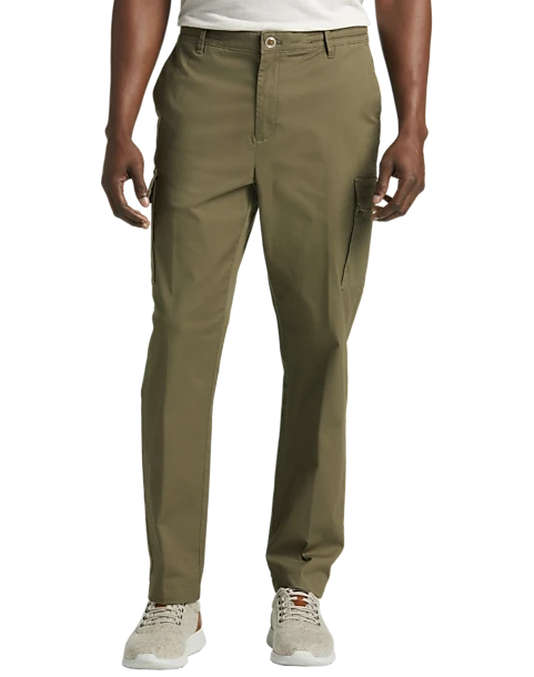 Joseph Abboud Modern Fit Cargo Pants, Cloud Silver 3 Joseph Abboud Modern Fit Cargo Pants, Cloud Silver