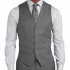 Joseph Abboud Gray Modern Fit Suit Separates Vest