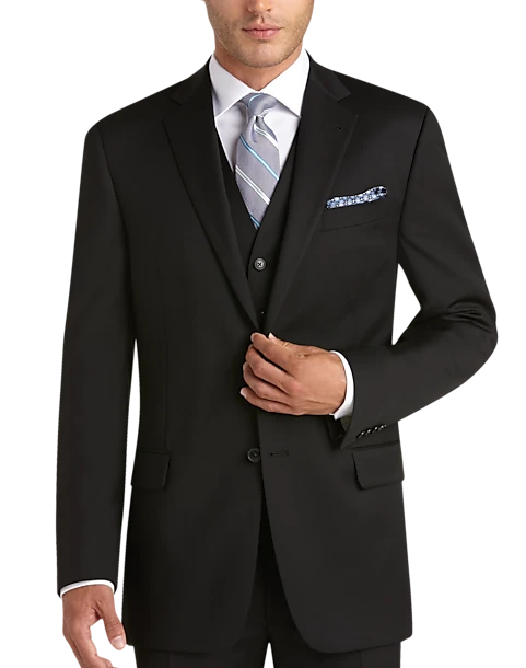 Joseph Abboud Modern Fit Suit Separates Coat, Black