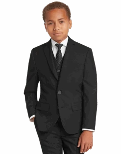 Joseph Abboud Boys Suit Separates Coat, Charcoal