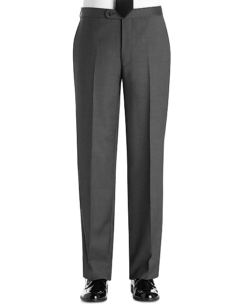 Joseph Abboud Black Label Slim Fit Wool Tuxedo, Gray 6 Joseph Abboud Black Label Slim Fit Wool Tuxedo, Gray - Image 4