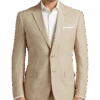 JOE Joseph Abboud Linen Slim Fit Suit Separates Coat, Tan -Joseph Abboud Store MW40 3RTA 23 JOE JOSEPH ABBOUD TAN CHAMBRAY MAIN