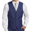 Joseph Abboud Modern Fit Suit Separates Vest, Blue