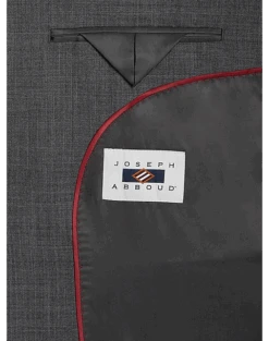 Joseph Abboud Classic Fit Suit Separates Coat, Gray Sharkskin -Joseph Abboud Store MW40 3XAT 90 JOSEPH ABBOUD GRAY SHARKSKIN ALT3