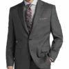 Joseph Abboud Classic Fit Suit Separates Coat, Gray Sharkskin -Joseph Abboud Store MW40 3XAT 90 JOSEPH ABBOUD GRAY SHARKSKIN MAIN