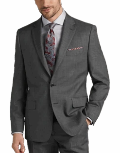 Joseph Abboud Classic Fit Suit Separates Coat, Gray Sharkskin