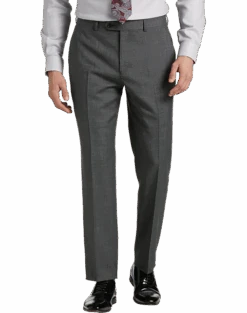 Joseph Abboud Classic Fit Suit Separates Dress Pants, Gray Sharkskin