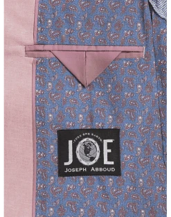 JOE Joseph Abboud Slim Fit Linen Blend Suit Separates Coat, Dusty Blue 8 JOE Joseph Abboud Slim Fit Linen Blend Suit Separates Coat, Dusty Blue -Joseph Abboud Store MW40 3XGF 11 JOE JOSEPH ABBOUD RASPBERRY ALT3
