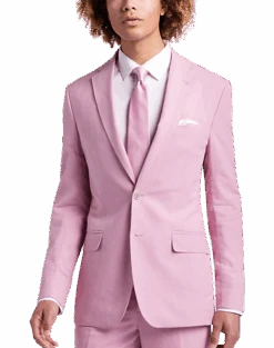 JOE Joseph Abboud Slim Fit Linen Blend Suit Separates Coat, Raspberry 9 JOE Joseph Abboud Slim Fit Linen Blend Suit Separates Coat, Raspberry -Joseph Abboud Store MW40 3XGF 11 JOE JOSEPH ABBOUD RASPBERRY ALT7 1