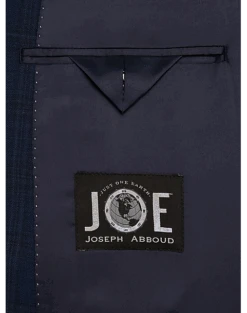 JOE Joseph Abboud Slim Fit Suit Separates Coat, Navy Plaid -Joseph Abboud Store MW40 3XTF 61 JOE JOSEPH ABBOUD NAVY PLAID ALT2