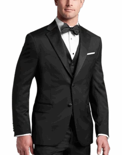 Joseph Abboud Black Label Modern Fit Suit Separates Tuxedo Coat, Black -Joseph Abboud Store MW40 3Y70 10 JOSEPH ABBOUD BLACK LABEL FORMAL ALT7