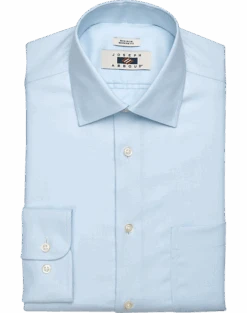 Joseph Abboud Modern Fit Dress Shirt, Blue Micro Print