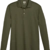 Joseph Abboud Modern Fit Luxe Cotton Polo, Olive