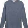 Joseph Abboud Modern Fit Crew Neck Tee, Slate Stripe