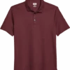 Joseph Abboud Modern Fit Luxe Cotton Polo, Burgundy