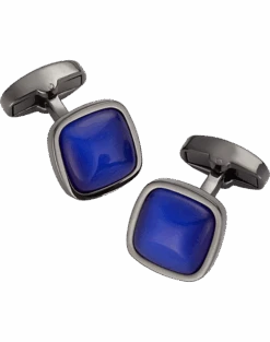 Joseph Abboud Catseye Stone Cufflinks, Blue
