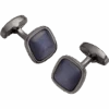 Joseph Abboud Catseye Stone Cufflinks, Navy Blue -Joseph Abboud Store MW40 8U78 04 JOSEPH ABBOUD NAVY BLUE MAIN