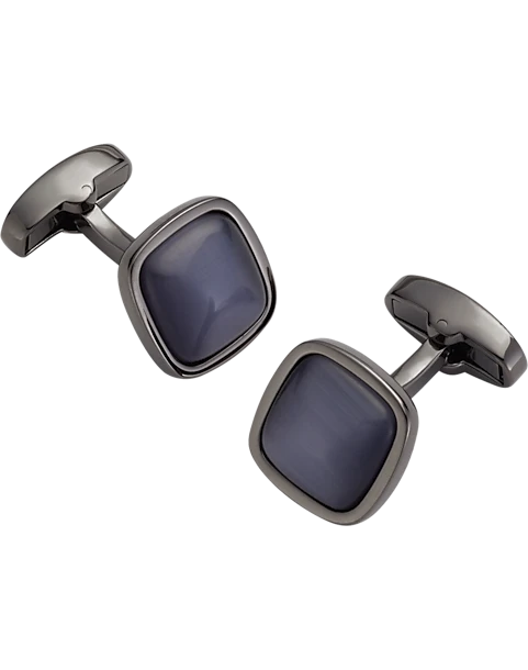 Joseph Abboud Catseye Stone Cufflinks, Navy Blue 3 Joseph Abboud Catseye Stone Cufflinks, Navy Blue
