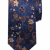 Joseph Abboud Narrow Tie, Navy Floral