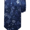 Joseph Abboud Narrow Tie, Blue Floral