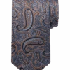 Joseph Abboud Narrow Tie, Brown Paisley
