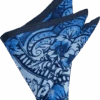 Joseph Abboud Linen Pocket Square, Navy Floral Scroll 2 Joseph Abboud Linen Pocket Square, Navy Floral Scroll -Joseph Abboud Store MW40 8W8F 01 JOSEPH ABBOUD NAVY MAIN