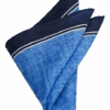 Joseph Abboud Linen Pocket Square, Navy & Blue 1 Joseph Abboud Linen Pocket Square, Navy & Blue -Joseph Abboud Store MW40 8W8G 01 JOSEPH ABBOUD NAVY MAIN
