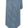 Joseph Abboud Linen Look Narrow Tie, Blue Mottled