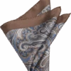 Joseph Abboud Pocket Square, Taupe Paisley -Joseph Abboud Store MW40 8WK8 41 JOSEPH ABBOUD TAUPE MAIN
