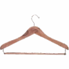Joseph Abboud Cedarwood Hanger With Pant Bar -Joseph Abboud Store MW40 8WT0 03 JOSEPH ABBOUD BROWN MAIN