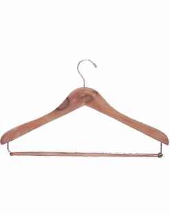 Joseph Abboud Cedarwood Hanger With Pant Bar