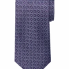 Joseph Abboud Narrow Tie, Purple Mini Floral