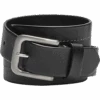 Joseph Abboud Leather Casual Belt, Black