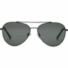 Joseph Abboud Aviator Sunglasses, Black 2 Joseph Abboud Aviator Sunglasses, Black -Joseph Abboud Store MW40 8XWK 02 JOSEPH ABBOUD BLACK MAIN 1