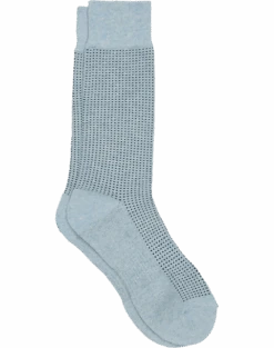 Joseph Abboud Socks, Light Blue Micro Dots